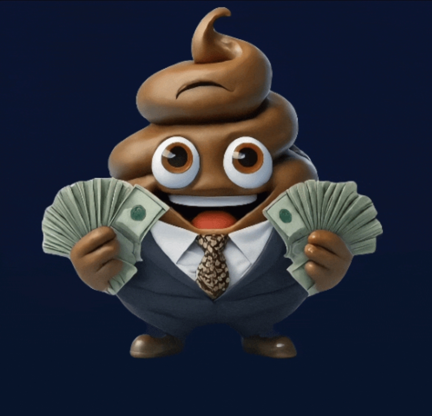 PoopProfit mascot idle in timer